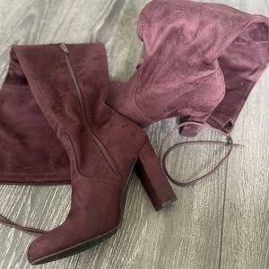 Over the knee boots